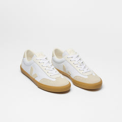 VOLLEY CANVAS WHITE PIERRE NATURAL | VEJA US