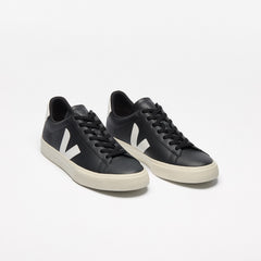 CAMPO LEATHER BLACK WHITE | VEJA US