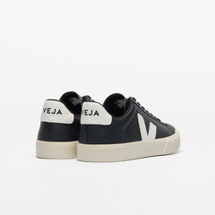 CAMPO LEATHER BLACK WHITE | VEJA US