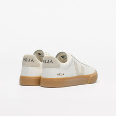 CAMPO LEATHER WHITE NATURAL NATURAL | VEJA DISCOUNT