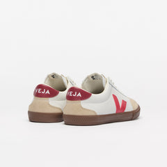 VOLLEY LEATHER WHITE PEKIN BARK | VEJA SALE