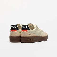 V-90 LEATHER PIERRE ALMOND BLACK | VEJA SALE