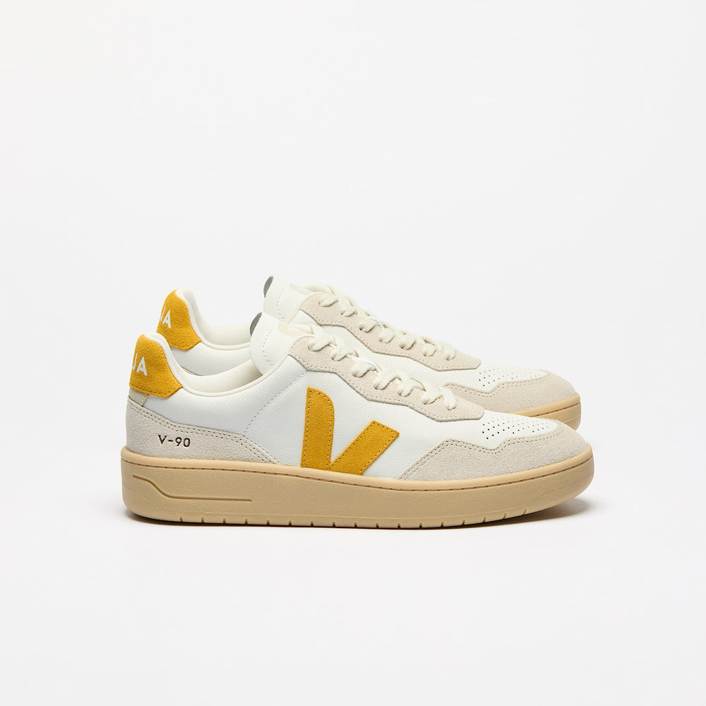 V-90 LEATHER WHITE TOSCANE NATURAL | VEJA US