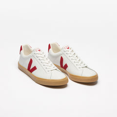 ESPLAR LEATHER WHITE PEPPER NATURAL | VEJA SALE