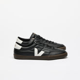 PANENKA LEATHER BLACK WHITE | VEJA ONLINE