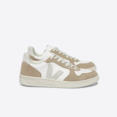 V-10 LEATHER WHITE NATURAL SAHARA | VEJA ONLINE