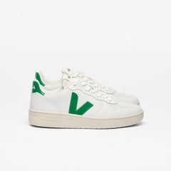 V-10 LEATHER WHITE EMERAUDE | VEJA DISCOUNT