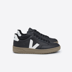 V-12 LEATHER BLACK DUNE | VEJA SALE