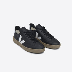 V-12 LEATHER BLACK DUNE | VEJA SALE