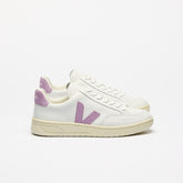 V-12 LEATHER WHITE ORCHID | VEJA FOR SALE