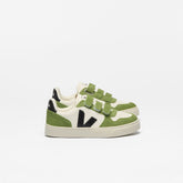 V-10 LEATHER PURE BLACK KIWI | VEJA ONLINE
