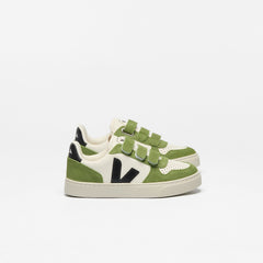 V-10 LEATHER PURE BLACK KIWI | VEJA ONLINE
