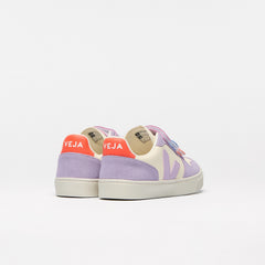 V-10 LEATHER CASHEW MULTICO ORCHID | VEJA US
