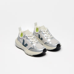 CANARY ELASTIC LACES ALVEOMESH GREY CALIFORNIA | VEJA FOR SALE