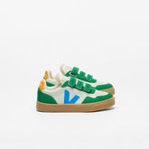 V-90 LEATHER JADE EGEE EMERAUDE NATURAL | VEJA DISCOUNT
