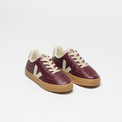 VOLLEY ELASTIC LACES LEATHER AMARANTE PIERRE | VEJA ONLINE