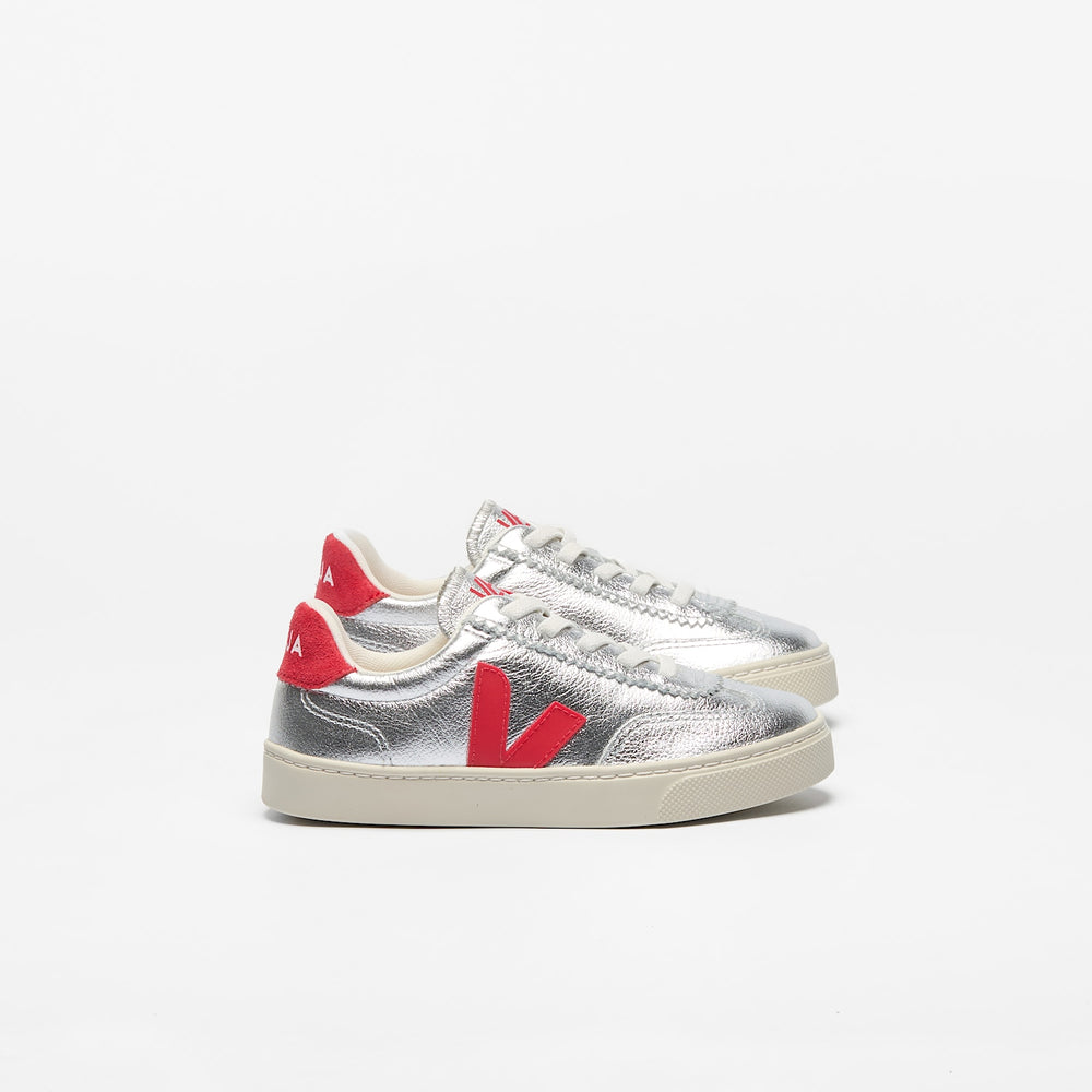 VOLLEY ELASTIC LACES LEATHER SILVER PEKIN | VEJA NEAR ME