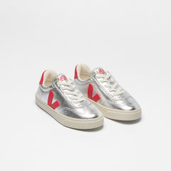 VOLLEY ELASTIC LACES LEATHER SILVER PEKIN | VEJA NEAR ME