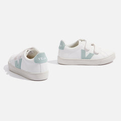 ESPLAR LEATHER WHITE MATCHA | VEJA SALE