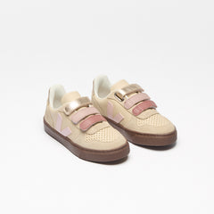 V-10 LEATHER VEJA X BONPOINT AREIA PETALE | VEJA US