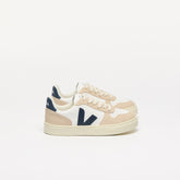 V-10 LEATHER WHITE NAUTICO ALMOND | VEJA DISCOUNT