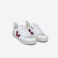 V-10 CWL WHITE MARSALA ORANGE FLUO | VEJA OUTLET