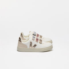 V-10 LEATHER MULTICO WHITE SHINY | VEJA FOR SALE