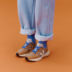 CANARY ELASTIC LACES ALVEOMESH DUNE CALCAIRE | VEJA SALE