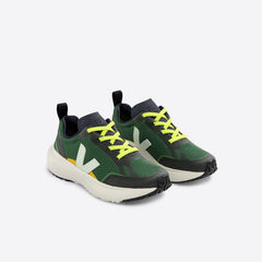 CANARY ELASTIC LACES ALVEOMESH POKER JADE | VEJA US