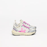 CANARY ELASTIC LACES ALVEOMESH GRAVEL MALIBU SILVER | VEJA DISCOUNT