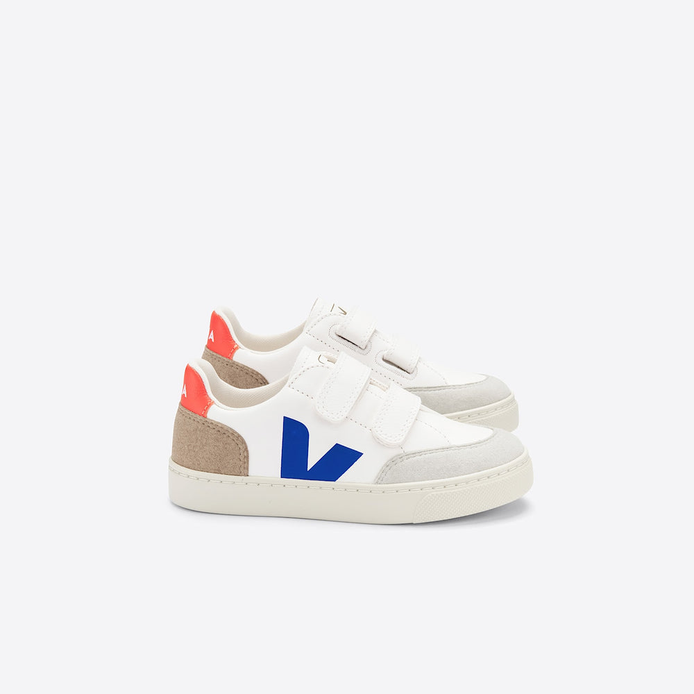 V-12 LEATHER WHITE MULTICO MIEL | VEJA DISCOUNT