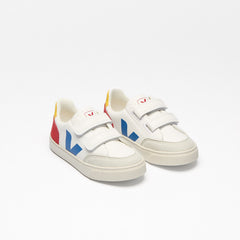 V-12 LEATHER WHITE MULTICO PEPPER | VEJA OUTLET