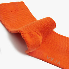 EVERYDAY SOCKS COTTON JAFFA ORANGE | VEJA DISCOUNT