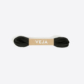 LACES ORGANIC COTTON BLACK | VEJA OUTLET