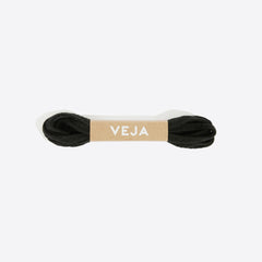 LACES ORGANIC COTTON BLACK | VEJA OUTLET