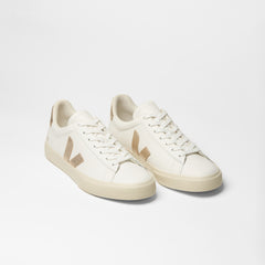 CAMPO LEATHER WHITE PLATINE | VEJA OUTLET