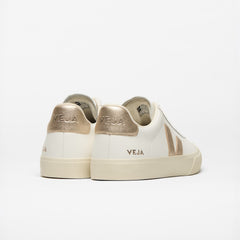 CAMPO LEATHER WHITE PLATINE | VEJA OUTLET