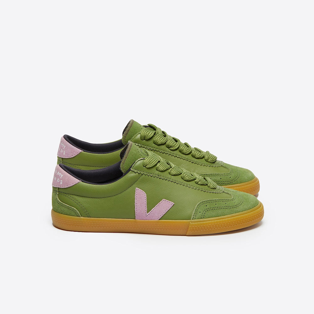 VOLLEY LEATHER VEJA X MAKE MY LEMONADE KIWI ORCHID | VEJA FOR SALE