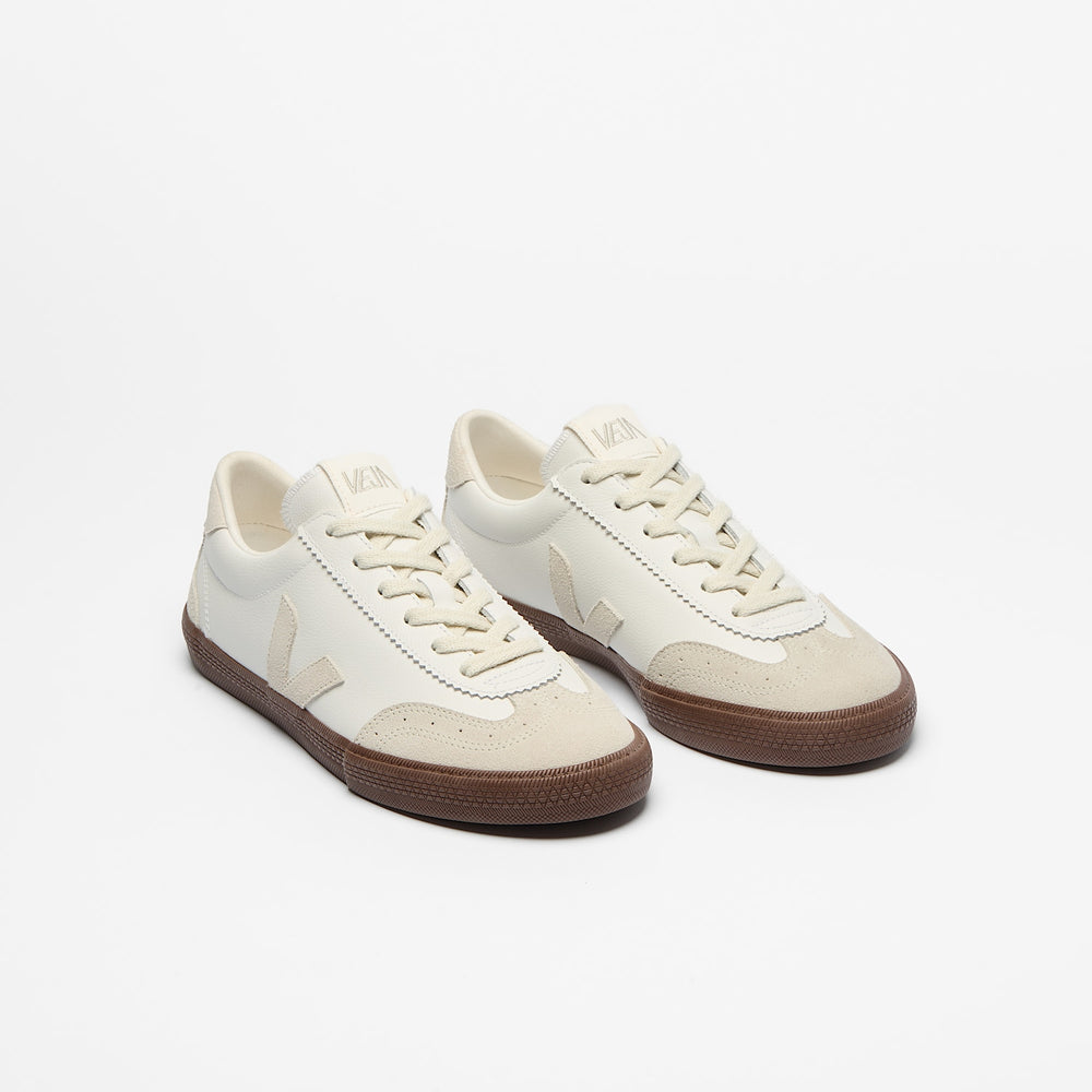VOLLEY LEATHER WHITE NATURAL BARK | VEJA NEAR ME