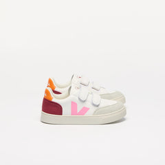V-12 LEATHER WHITE MULTICO MARSALA | VEJA ONLINE