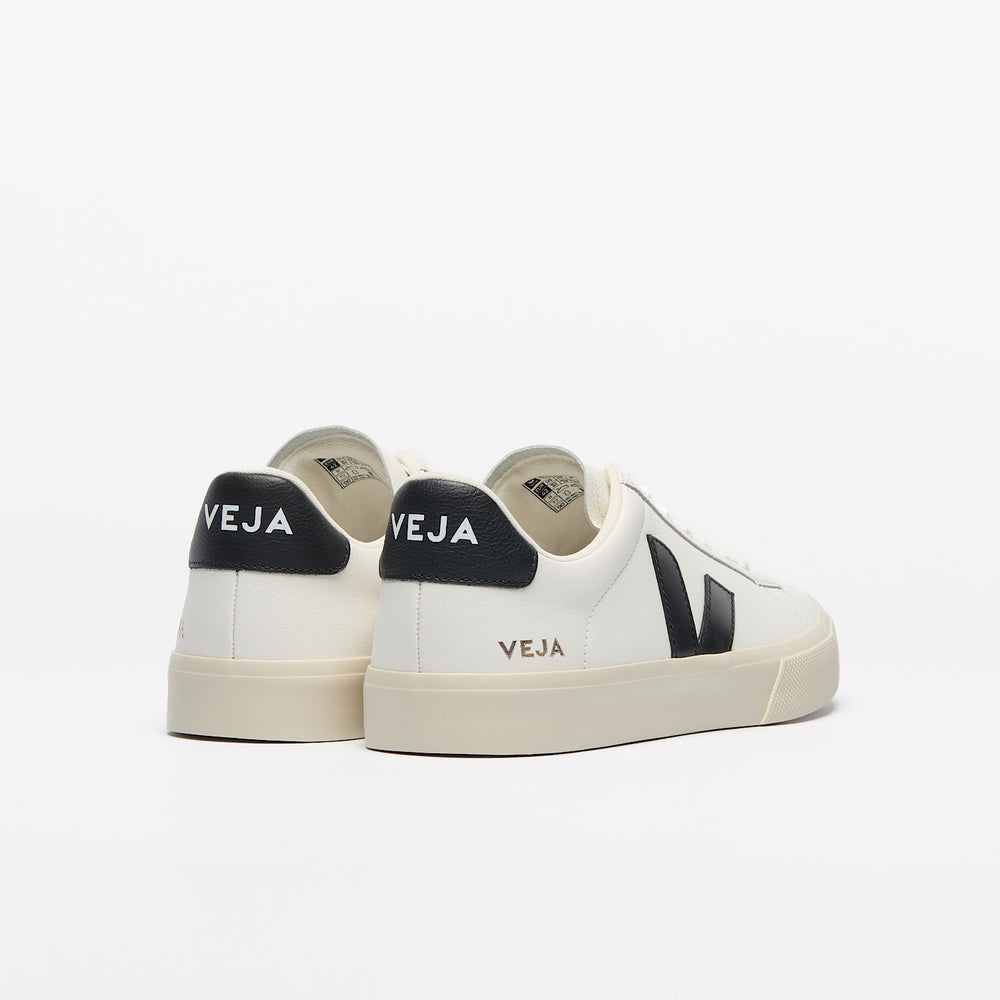 CAMPO LEATHER WHITE BLACK | VEJA ONLINE