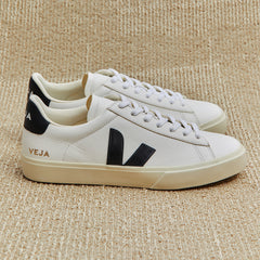 CAMPO LEATHER WHITE BLACK | VEJA ONLINE