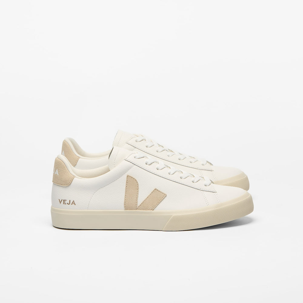 CAMPO LEATHER WHITE ALMOND | VEJA SALE