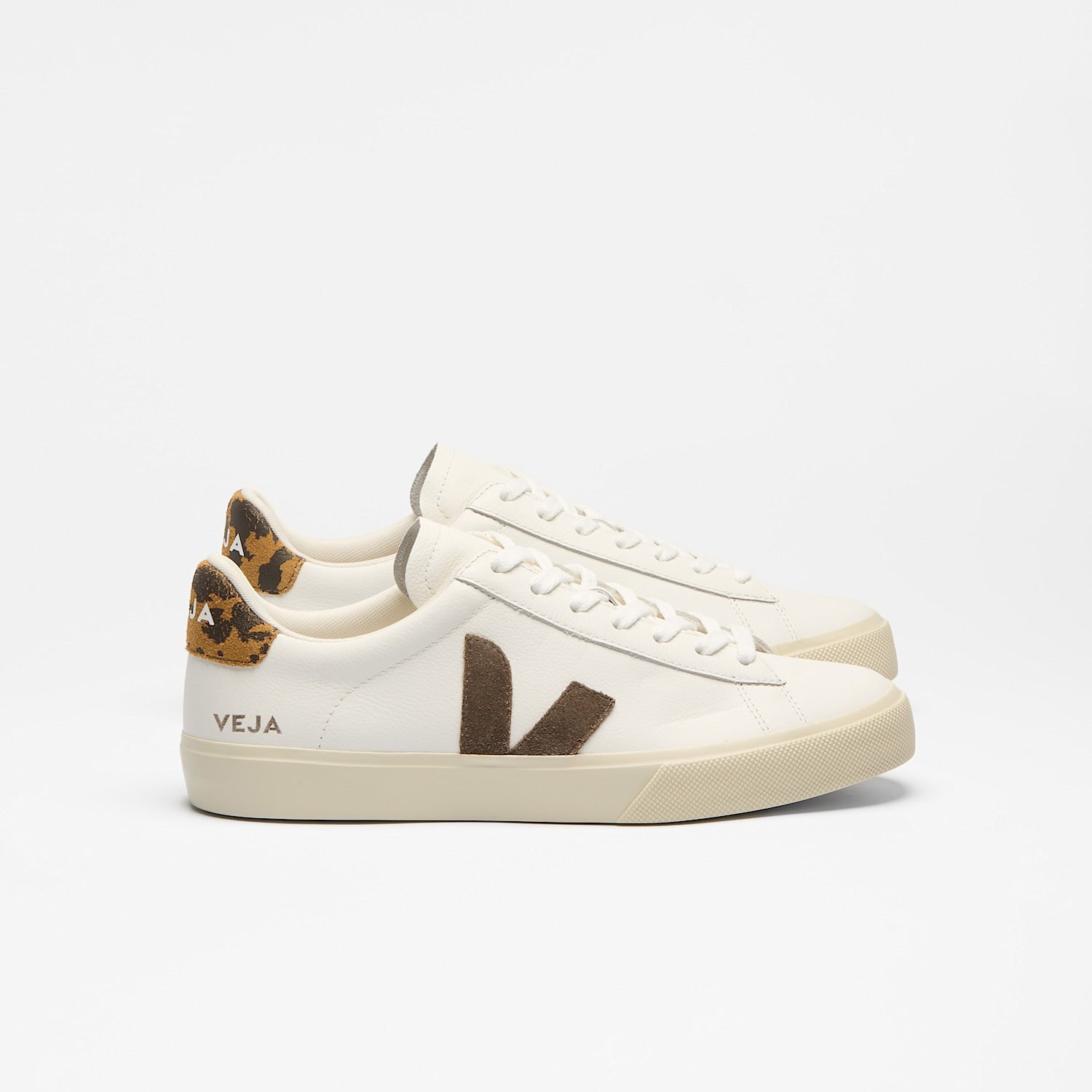 CAMPO LEATHER WHITE CAMEL WILD COUNTRY | VEJA OUTLET