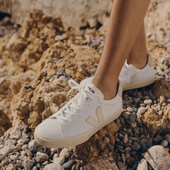 CAMPO CANVAS WHITE SABLE | VEJA ONLINE