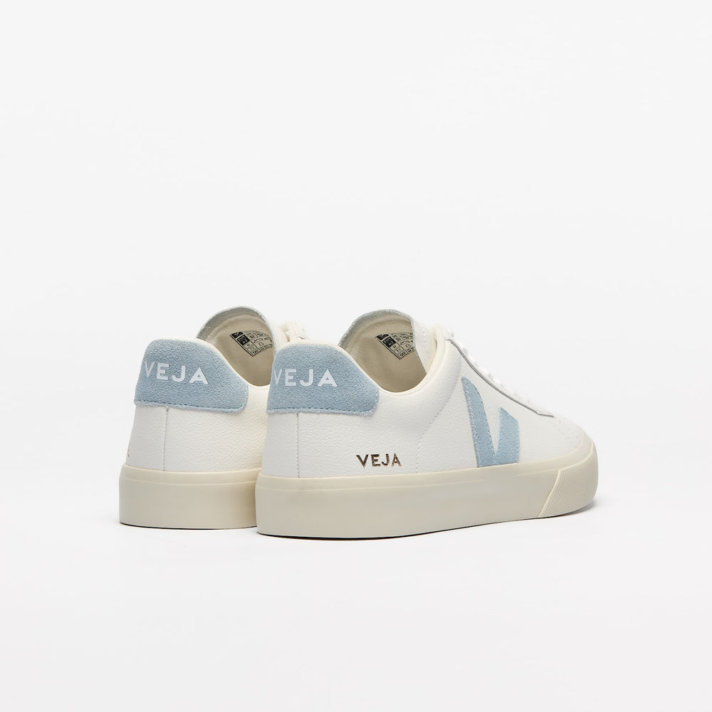 CAMPO LEATHER WHITE STEEL | VEJA DISCOUNT