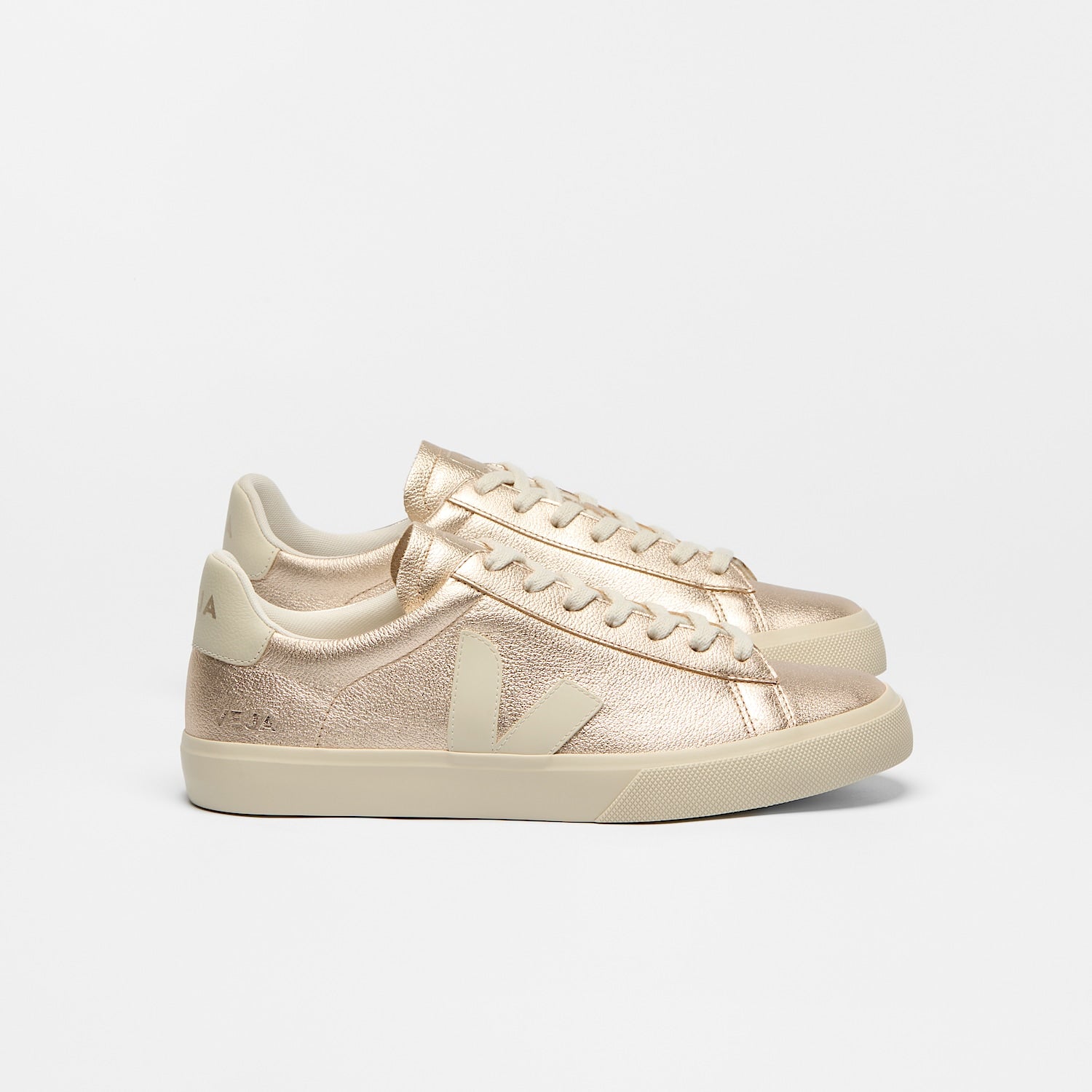 CAMPO LEATHER PLATINE PIERRE | VEJA SALE
