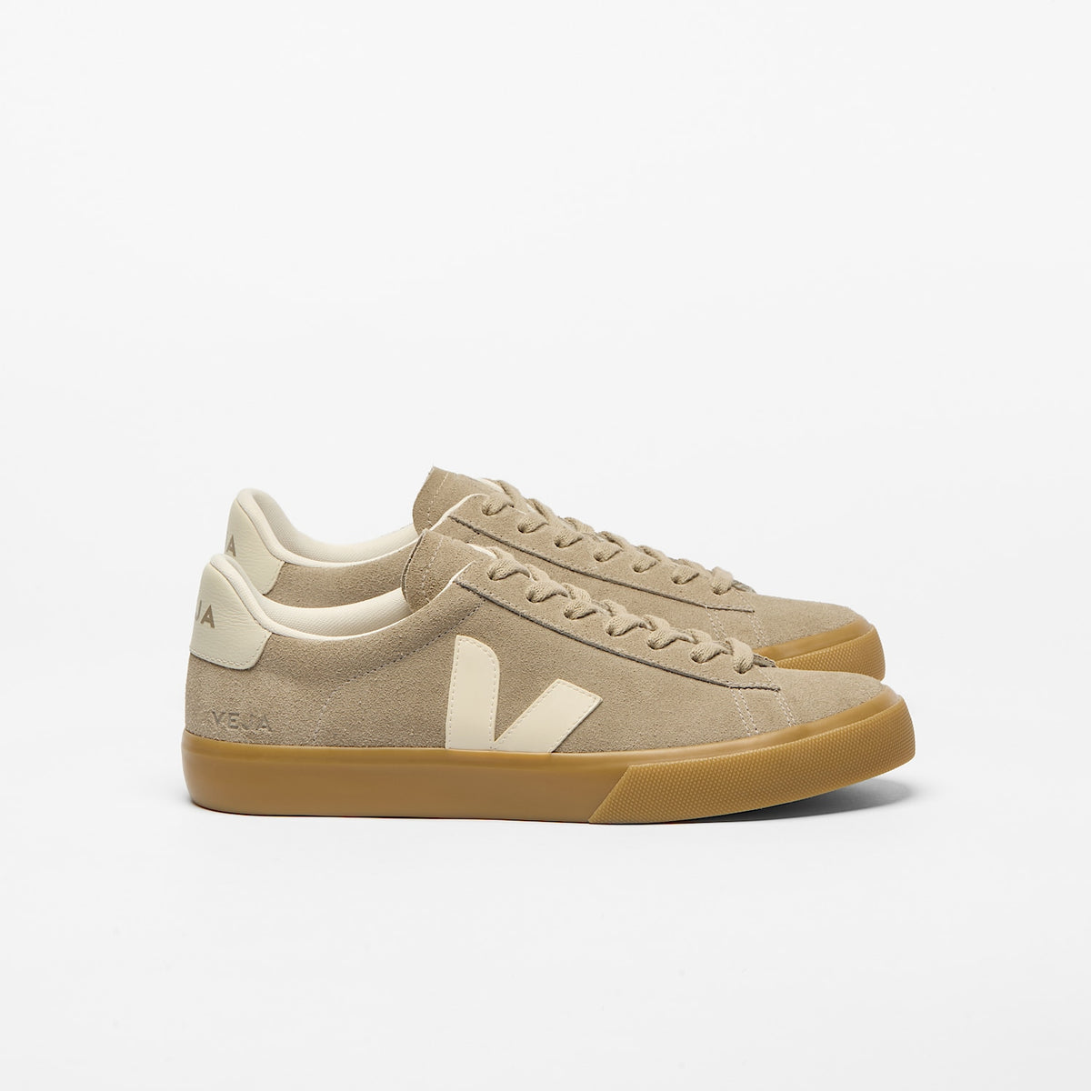 CAMPO SUEDE TAUPE PIERRE NATURAL | VEJA FOR SALE