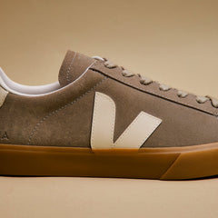 CAMPO SUEDE TAUPE PIERRE NATURAL | VEJA FOR SALE