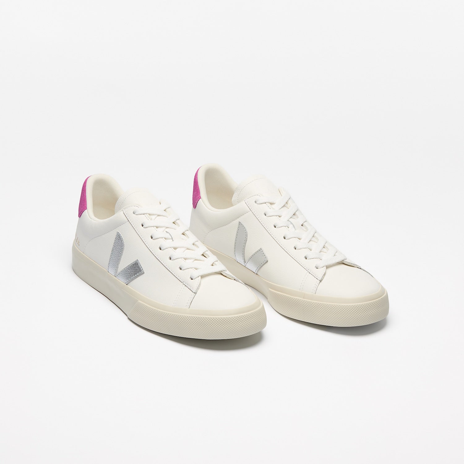CAMPO LEATHER WHITE SILVER ULTRAVIOLET | VEJA NEAR ME